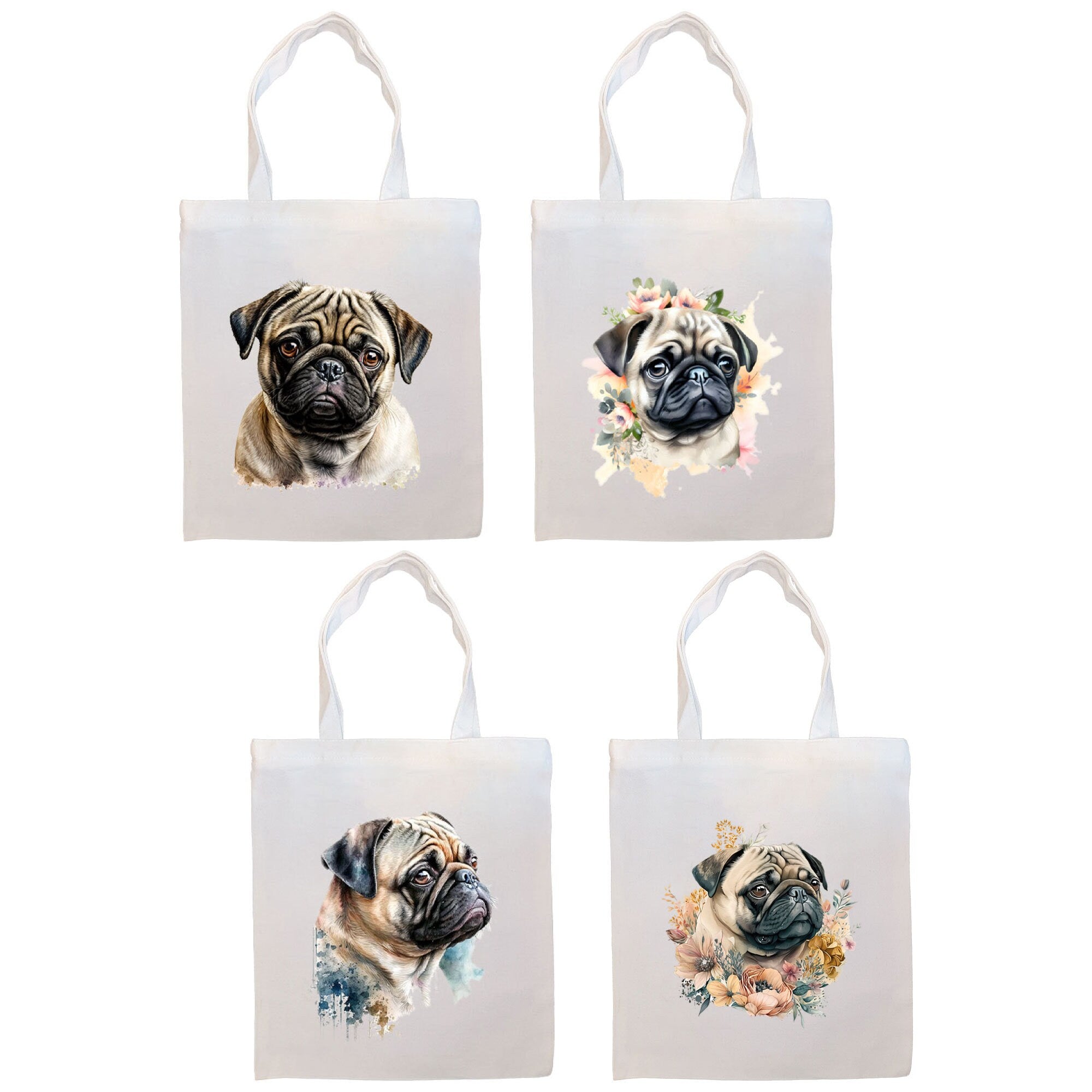 Pug Purse (Large) - Puppy Party
